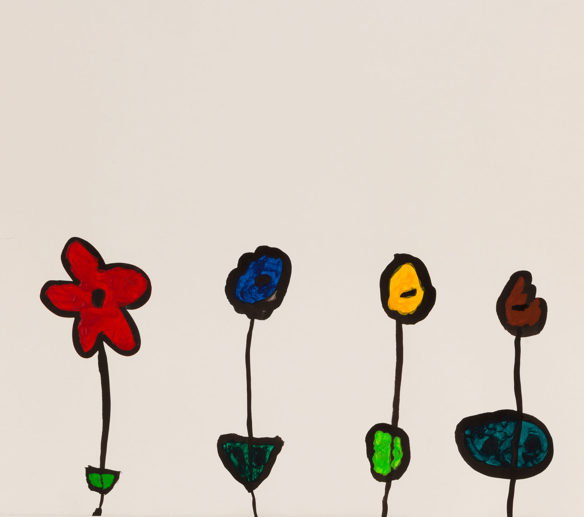 꽃밭의 꽃 네송이, [이소연 작가]