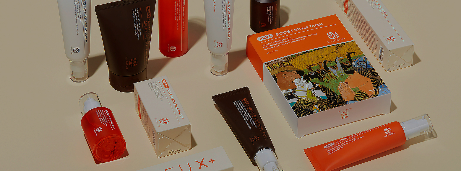 [피부에 스며드는 자연 일상에 돌아온 피부 광채], RADIEUX+